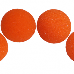 Balles éponge Goshman 1.5" Super soft orange