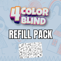 4 Color Blind Refill