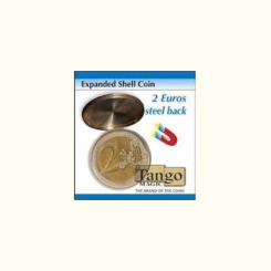 Coquille expansée aimantable 2 euros (dos acier)