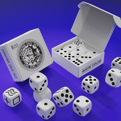 Forcing Dice Set (blanc)