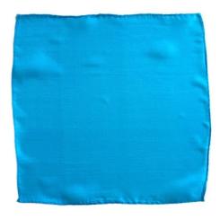 Foulard en soie 15x15 cm (turquoise)