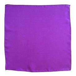 Foulard en soie 15x15 cm (violet)