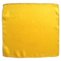 Foulard en soie 45x45 cm (jaune)