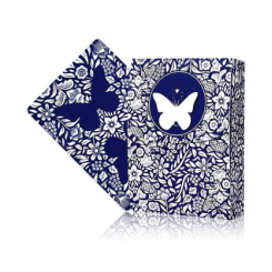 Jeu de cartes Butterfly marqu&eacute; 3&egrave;me &eacute;dition - Bleu