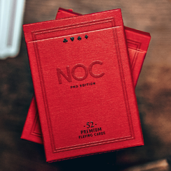 Jeu de cartes Noc Pro 2021 (rouge)