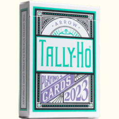 Jeu de cartes Tally Ho Circle Back vert