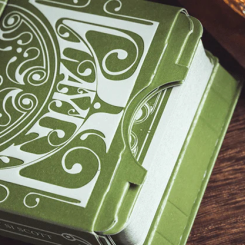 Jeu de cartes Smoke & Mirrors v8 Green Deluxe 